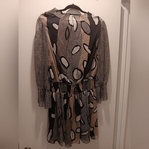 Diane Von Fursentenburg patterned dress